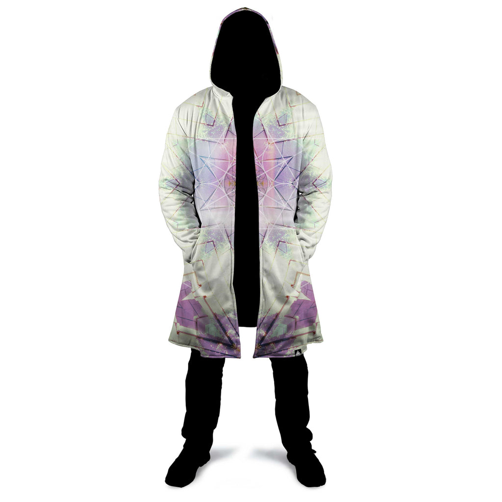 COTTON CANDY & LAVENDER ZIP UP CLOAK