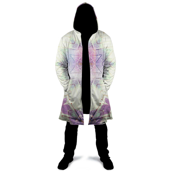COTTON CANDY & LAVENDER ZIP UP CLOAK