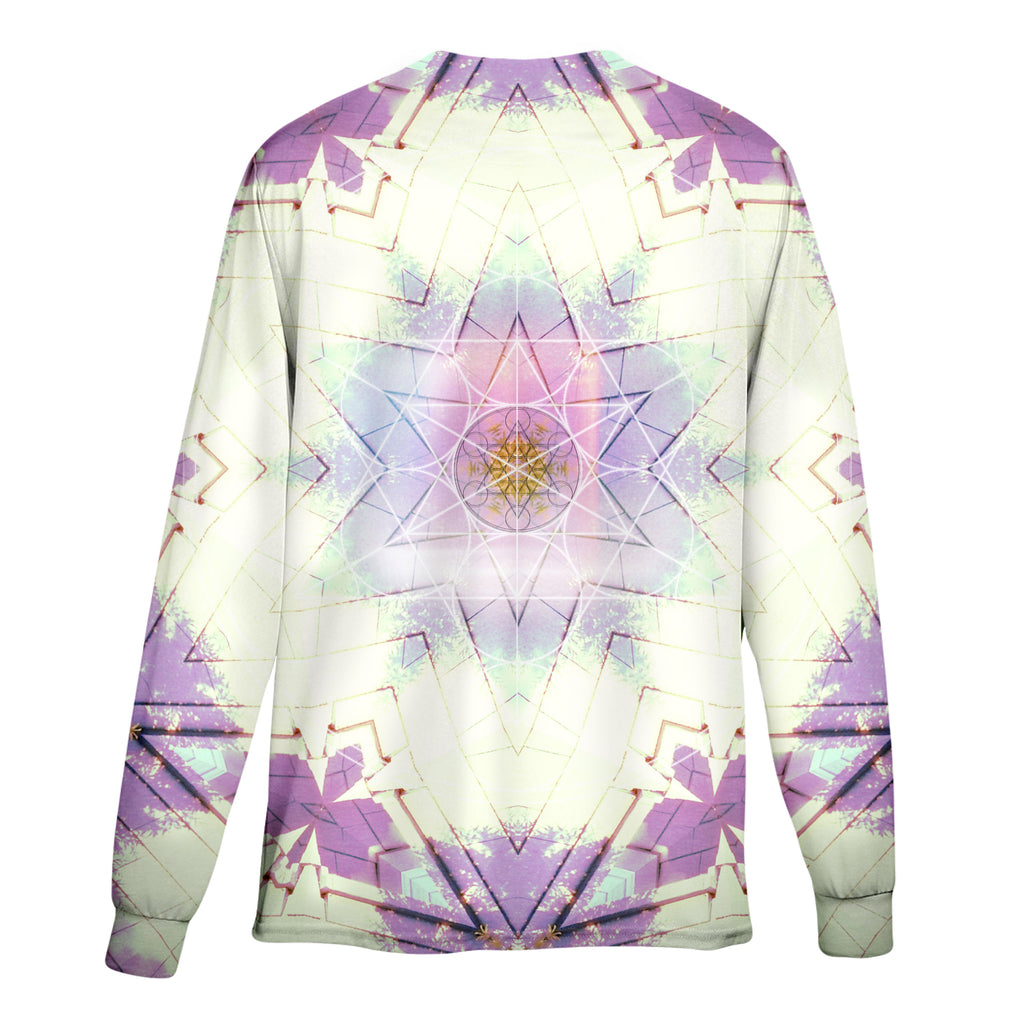 COTTON CANDY & LAVENDER LONG SLEEVE T