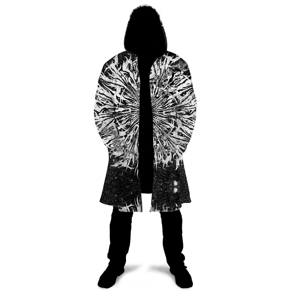 DARK GRIME MANDALA ZIP UP CLOAK