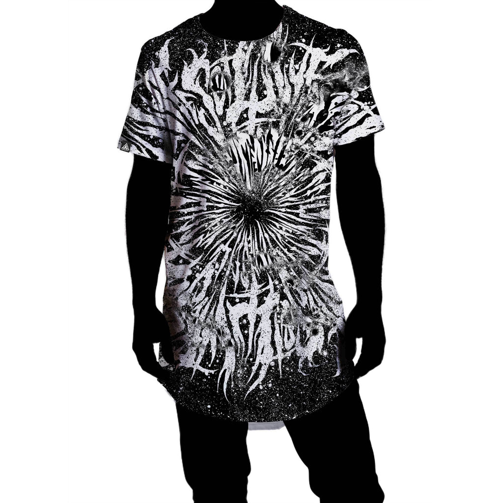 DARK GRIME MANDALA DROP TEE