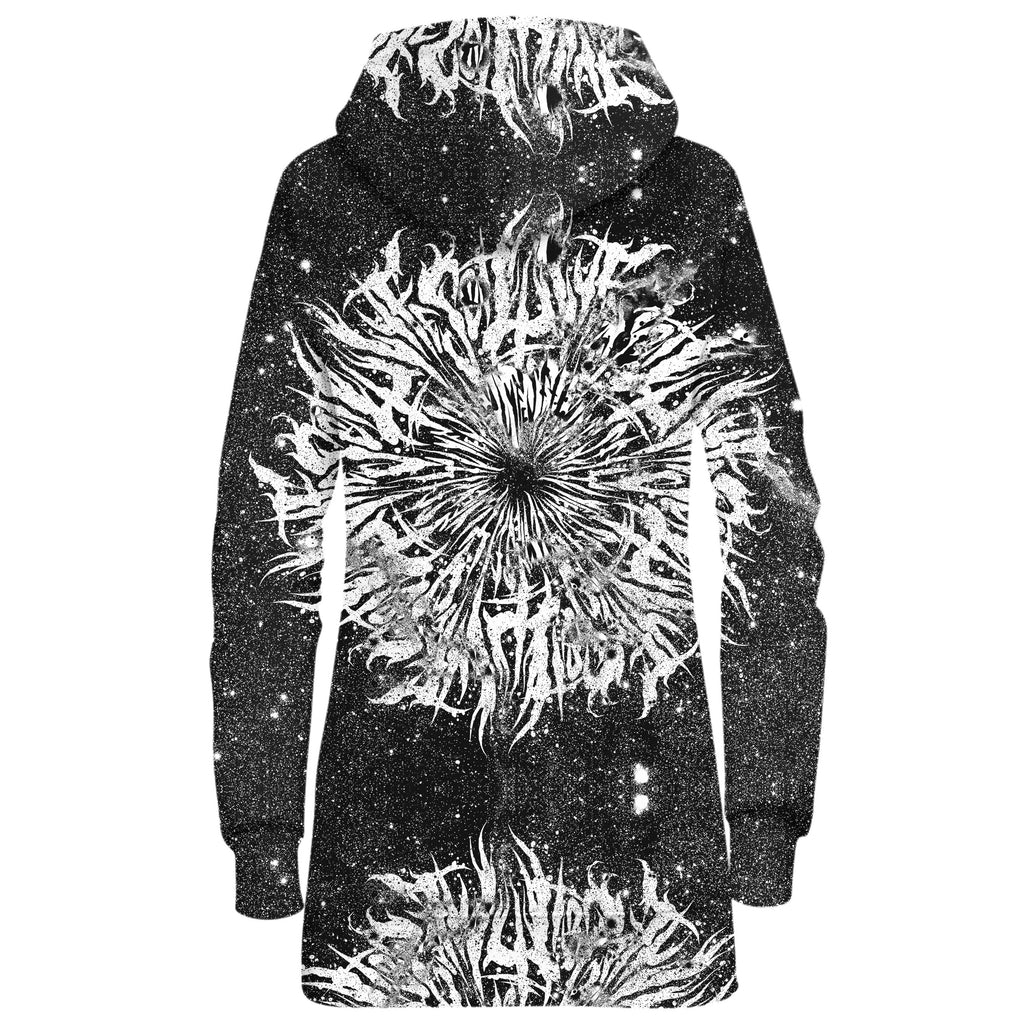 DARK GRIME MANDALA HOODIE DRESS