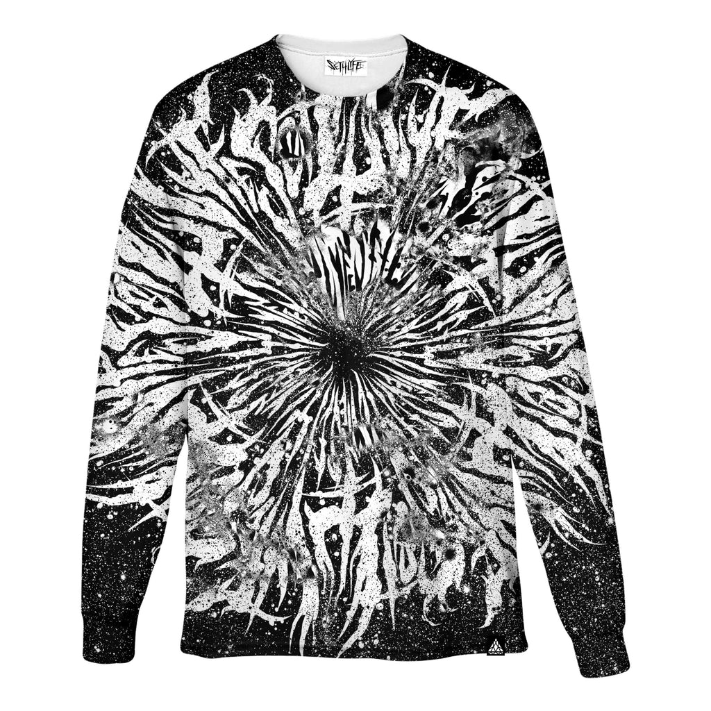 DARK GRIME MANDALA LONG SLEEVE T