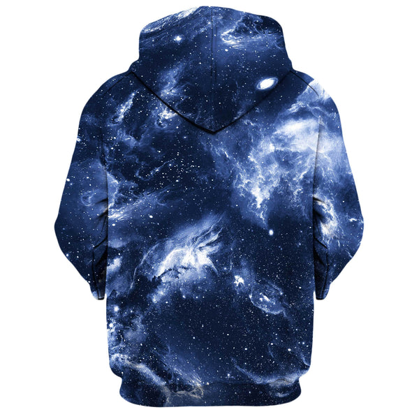 DEEP BLUE SPACE ZIP UP HOODIE