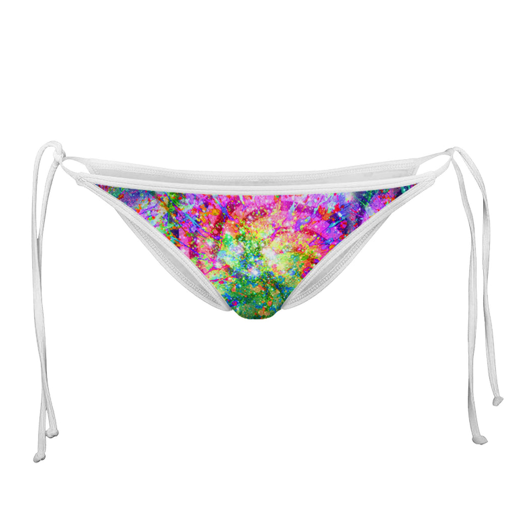 DIZZY WHITE STRING BIKINI BOTTOMS