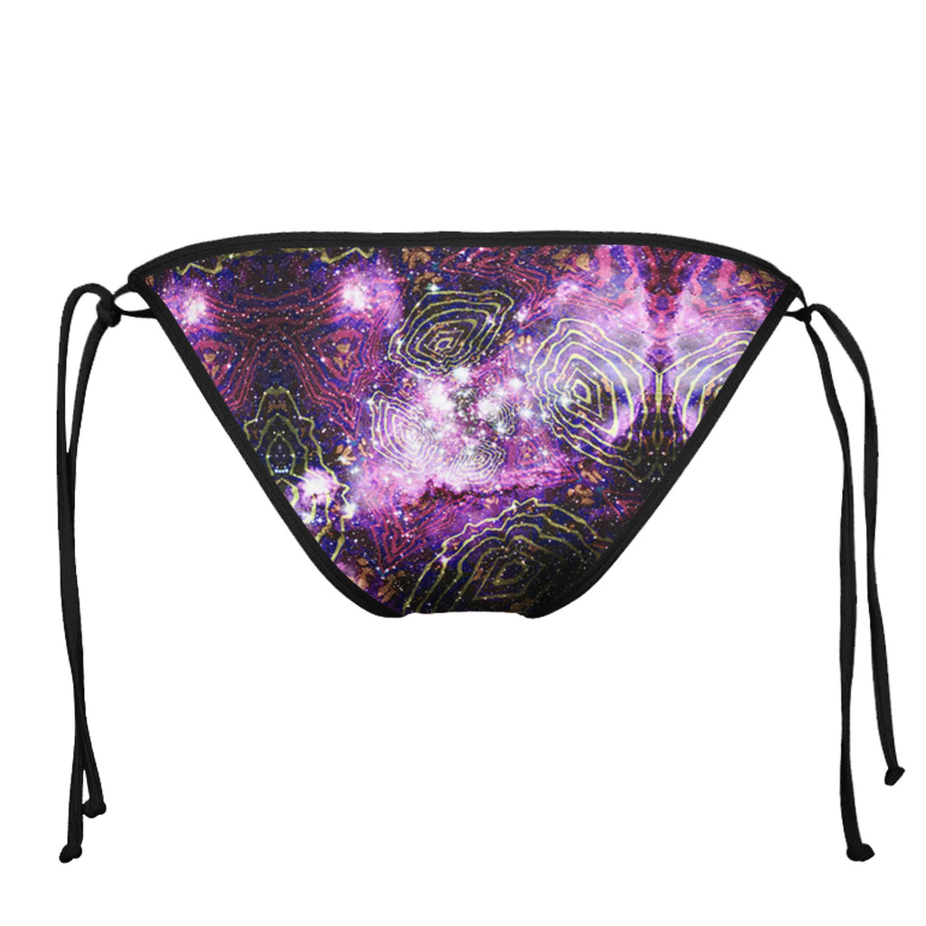 DONNIE PORTAL BLACK STRING BIKINI BOTTOMS