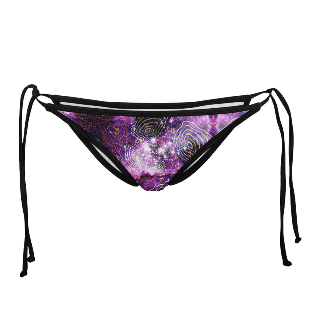 DONNIE PORTAL BLACK STRING BIKINI BOTTOMS
