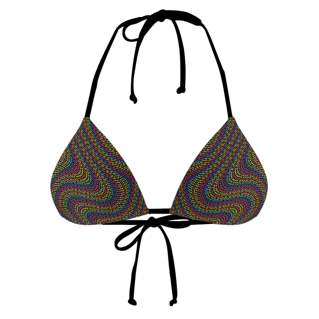 DOPE STRANGE 1995 BLACK STRING BIKINI TOP