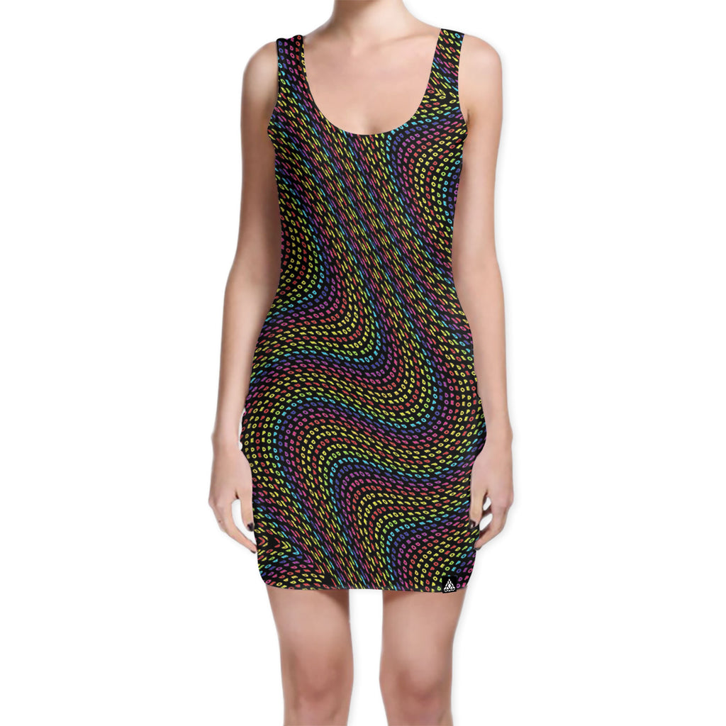 DOPE STRANGE 1995 BODYCON DRESS