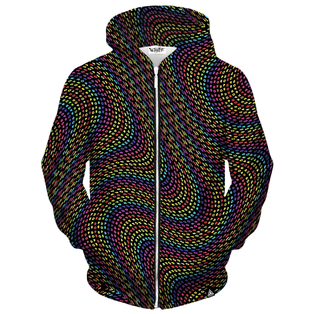 DOPE STRANGE 1995 ZIP UP HOODIE