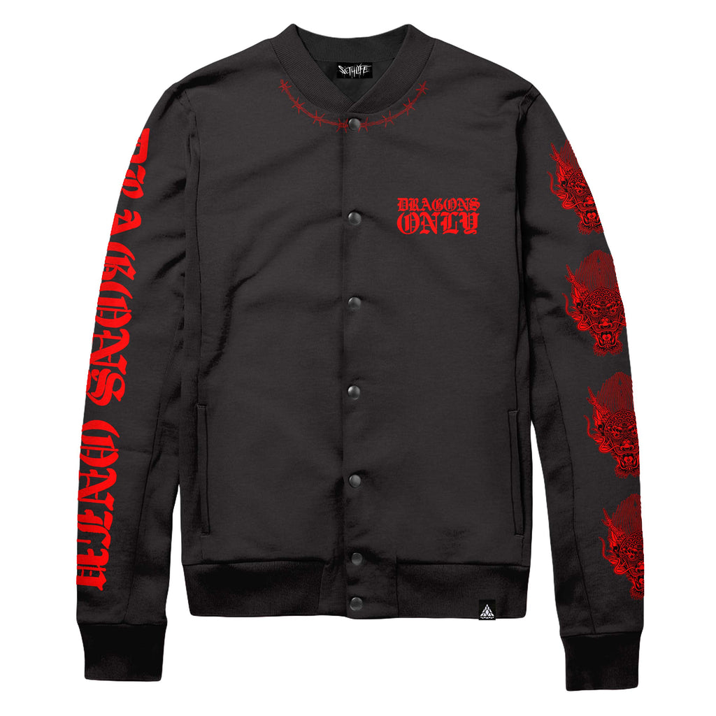 DRAGONS ONLY VARSITY JACKET
