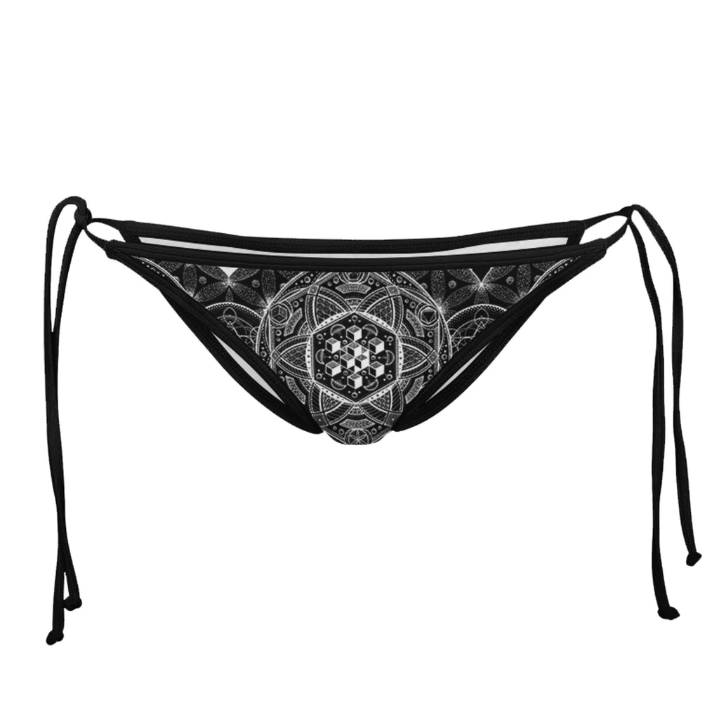 DREAMSTATE BLACK STRING BIKINI BOTTOMS