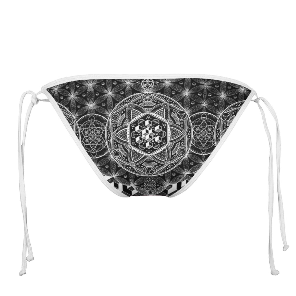 DREAMSTATE WHITE STRING BIKINI BOTTOMS