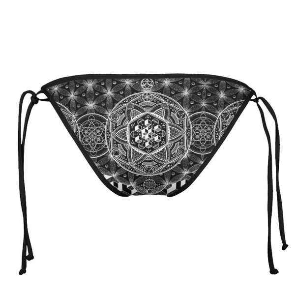 DREAMSTATE BLACK STRING BIKINI BOTTOMS