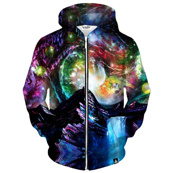 ELEVATE SPACE ZIP UP HOODIE