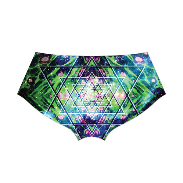 ENLIGHTENED EARTH BOOTY SHORTS