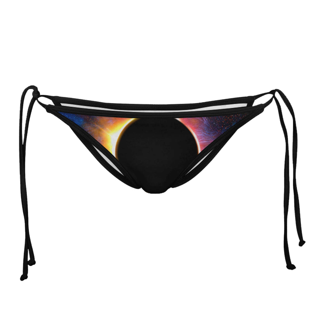 EPIC ECLIPSE BLACK STRING BIKINI BOTTOMS