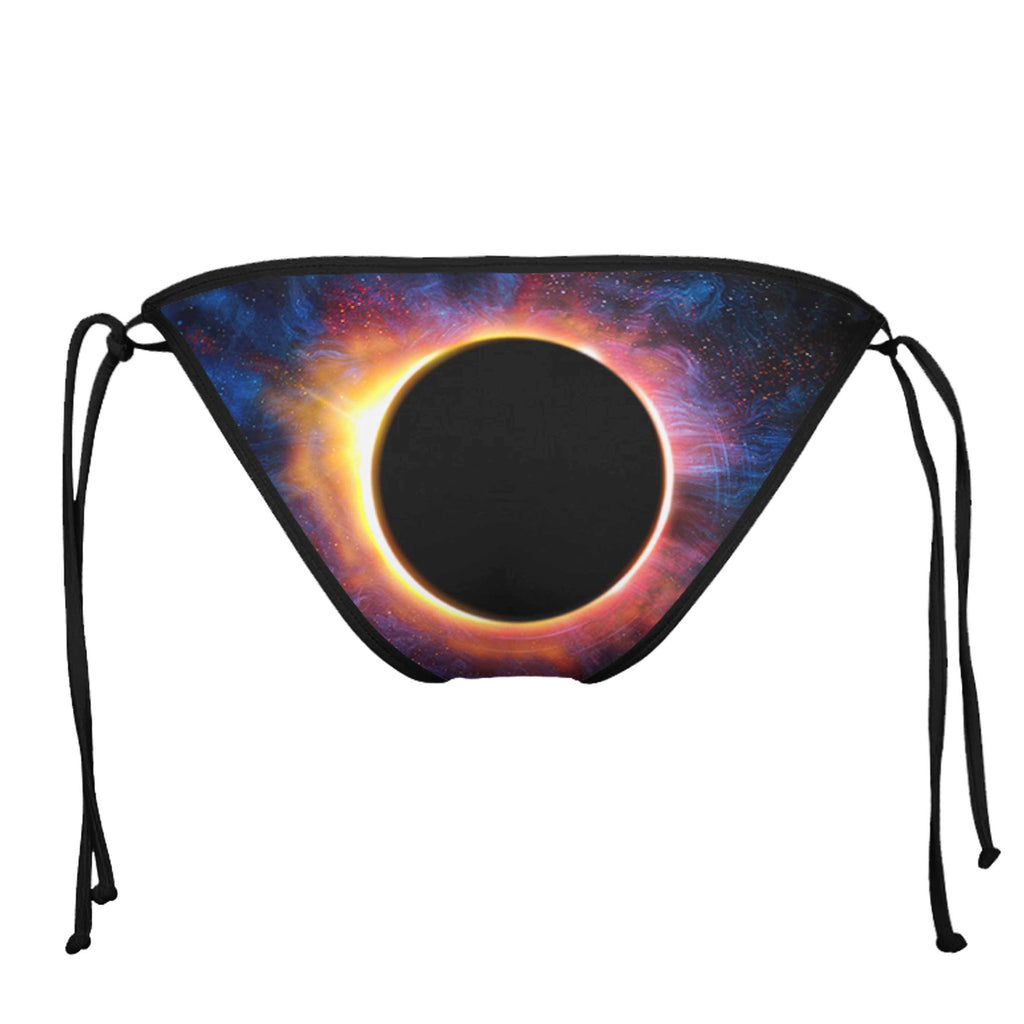 EPIC ECLIPSE BLACK STRING BIKINI BOTTOMS