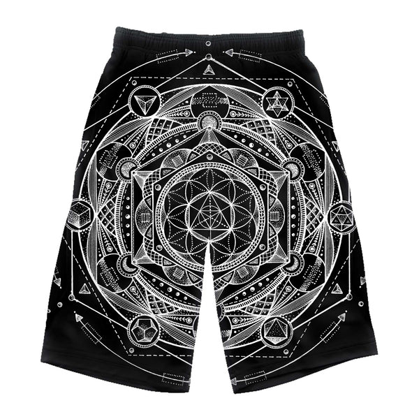 ESOTERIC DARK LONG SHORTS