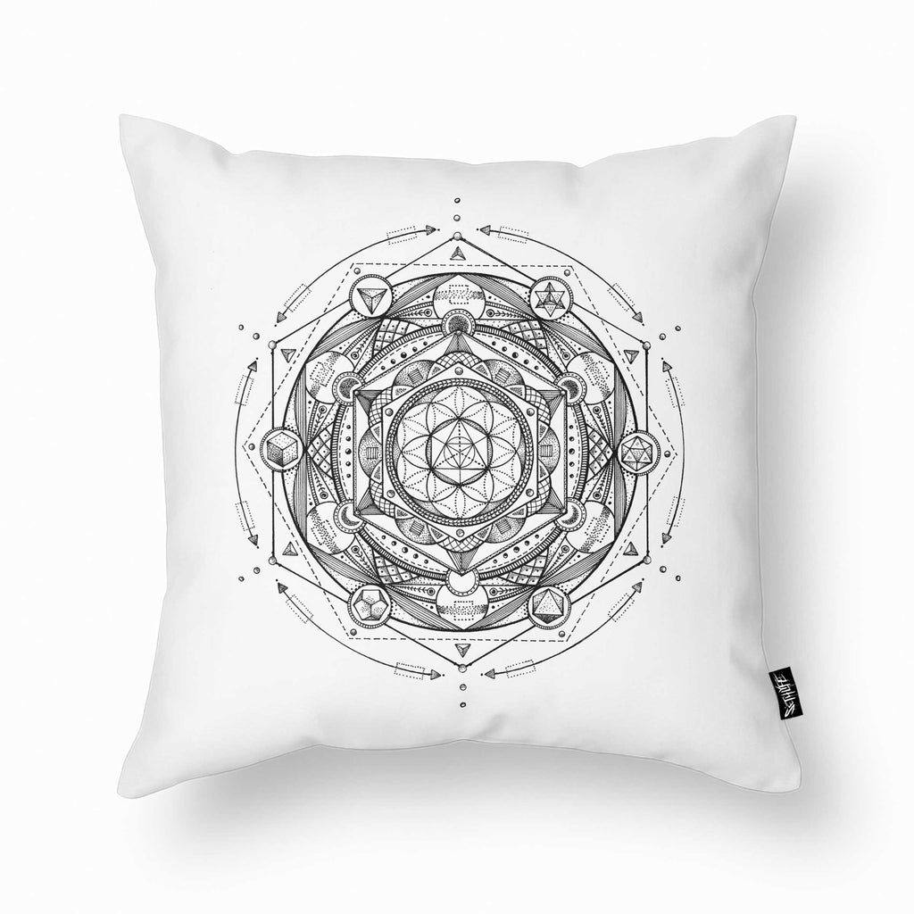 ESOTERIC LIGHT THROW PILLOW