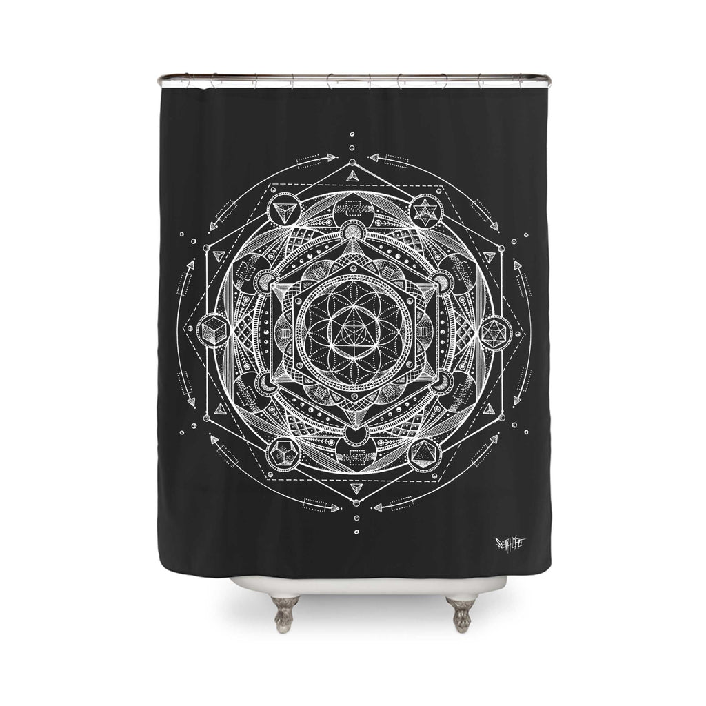 ESOTERIC DELUXE SHOWER CURTAIN