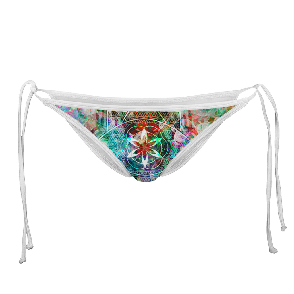 EUPHORIA WHITE STRING BIKINI BOTTOMS