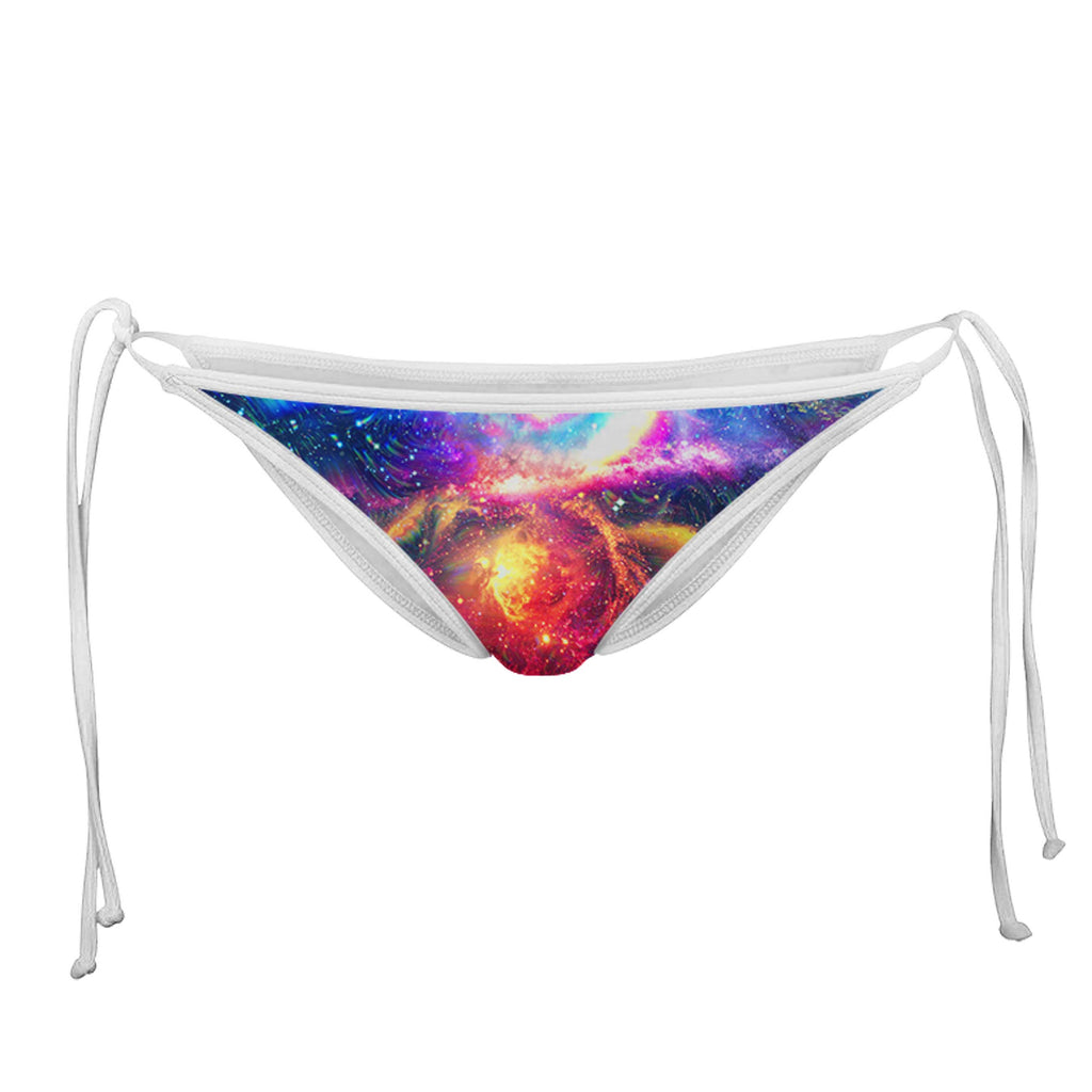 FANTASY WHITE STRING BIKINI BOTTOMS