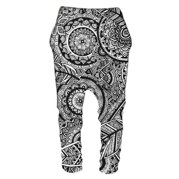 FEATHER MANDALA DROP PANTS