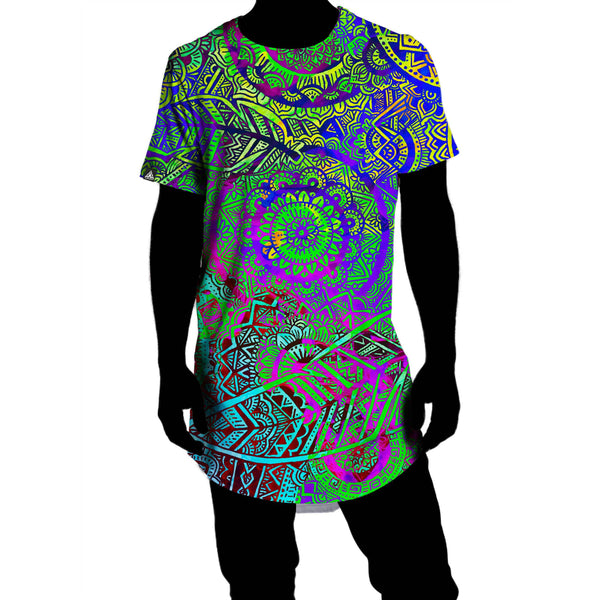FEATHER MANDALA VIBE DROP TEE