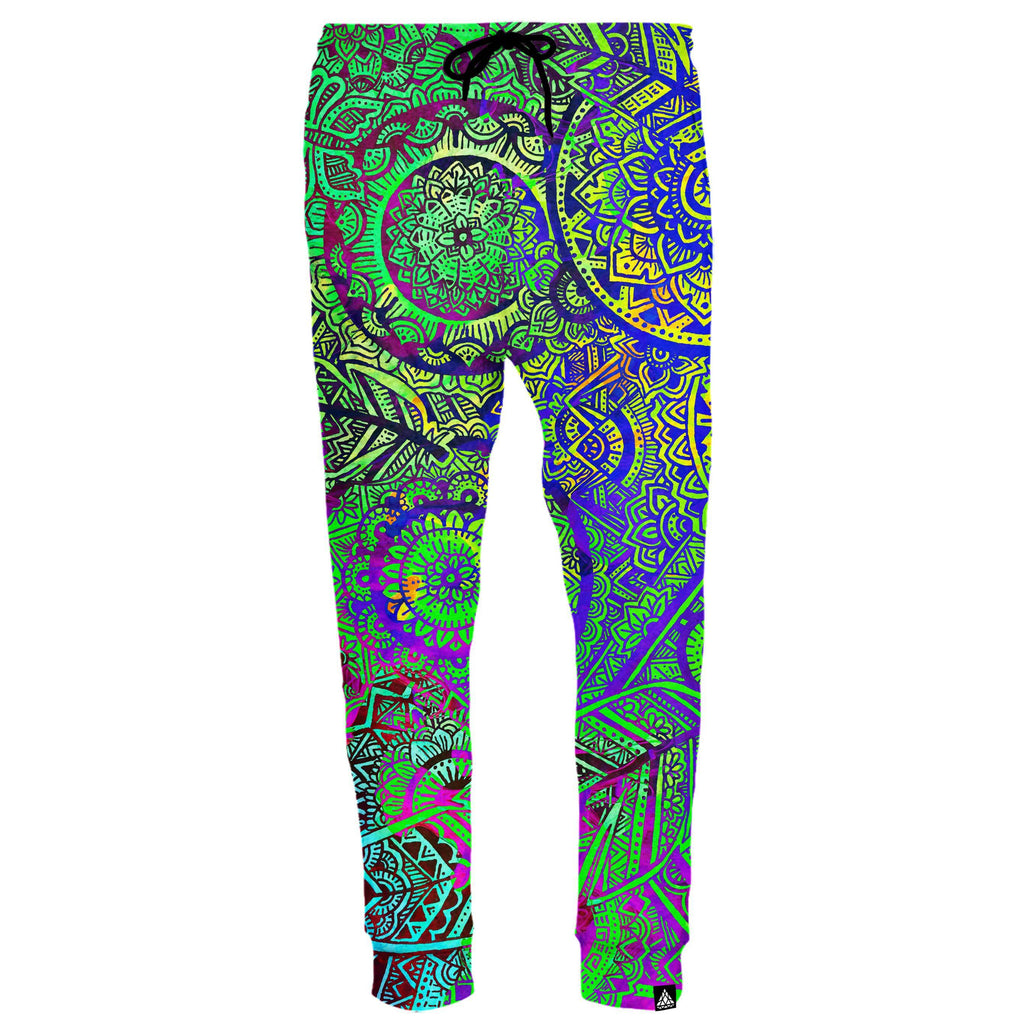FEATHER MANDALA VIBE JOGGERS