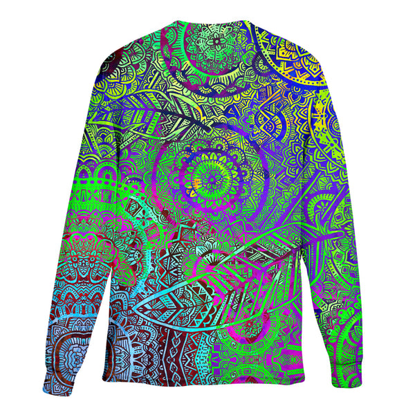 FEATHER MANDALA VIBE LONG SLEEVE T