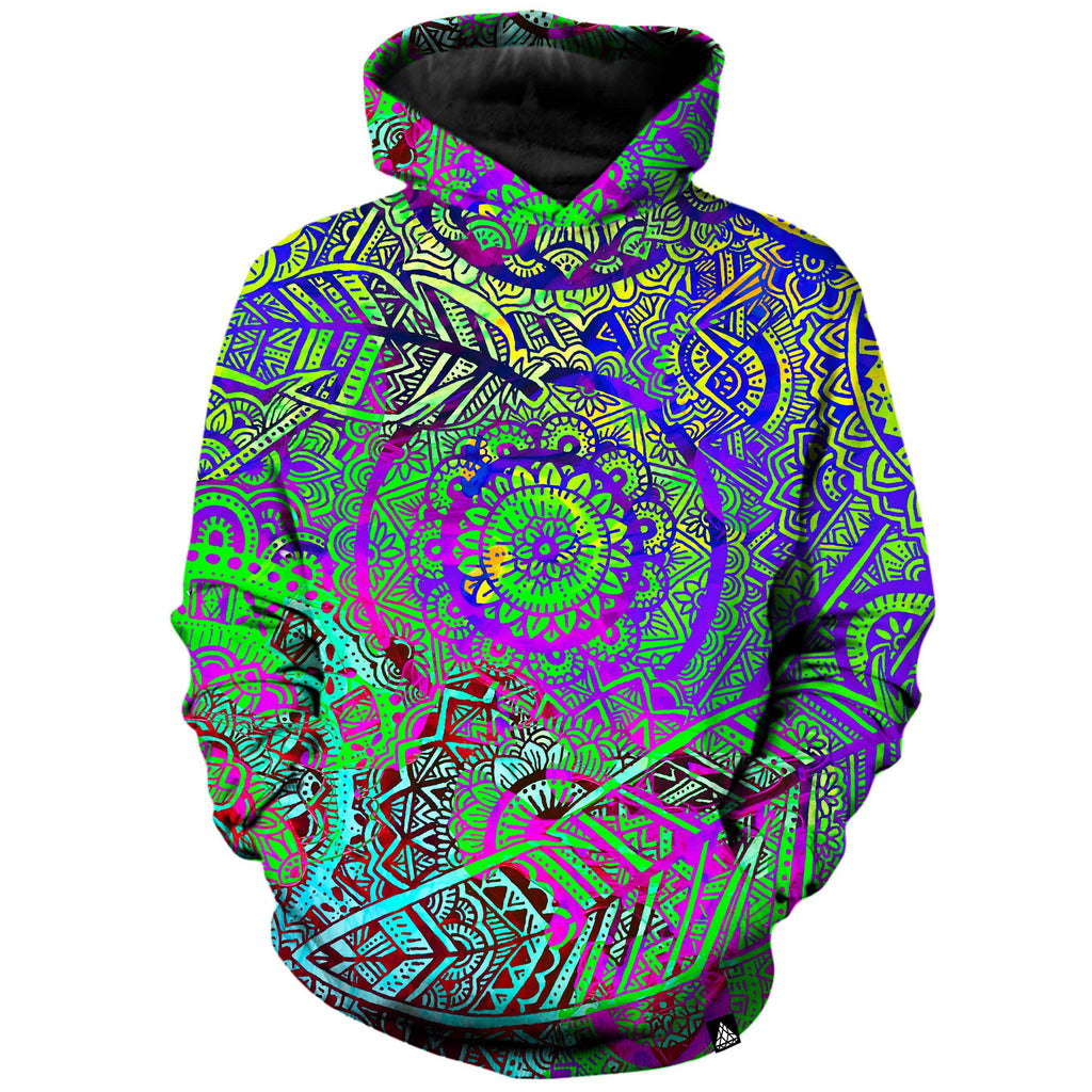 FEATHER MANDALA VIBE HOODIE