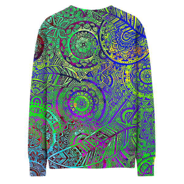 FEATHER MANDALA VIBE SWEATSHIRT