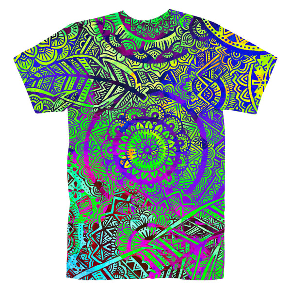 FEATHER MANDALA VIBE T