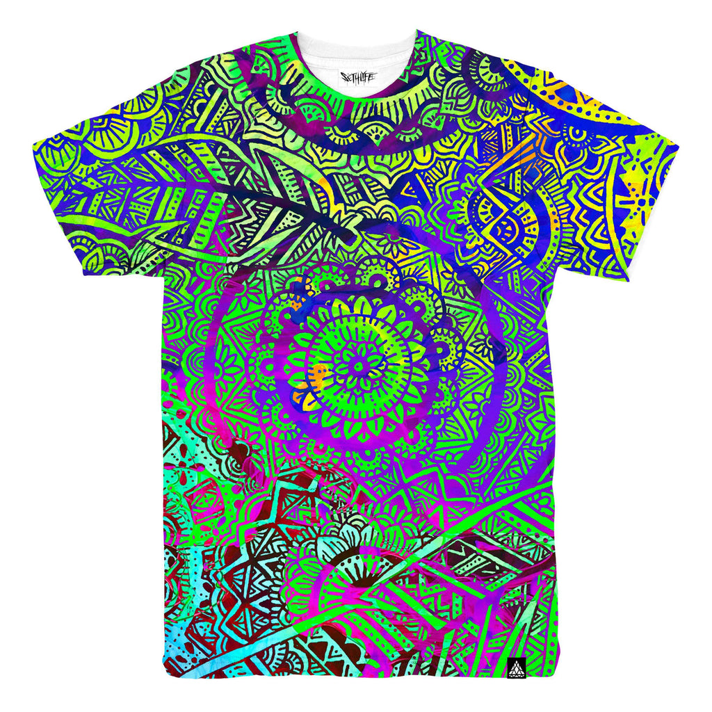 FEATHER MANDALA VIBE T