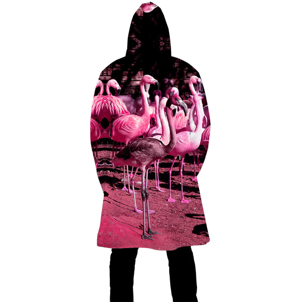 FLAMINGO ZIP UP CLOAK