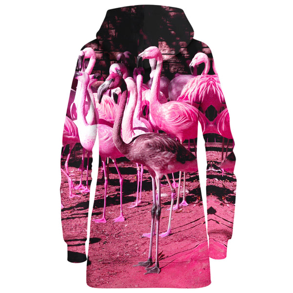 FLAMINGO HOODIE DRESS