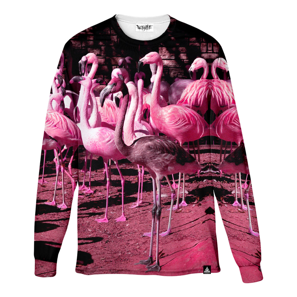 FLAMINGO LONG SLEEVE T