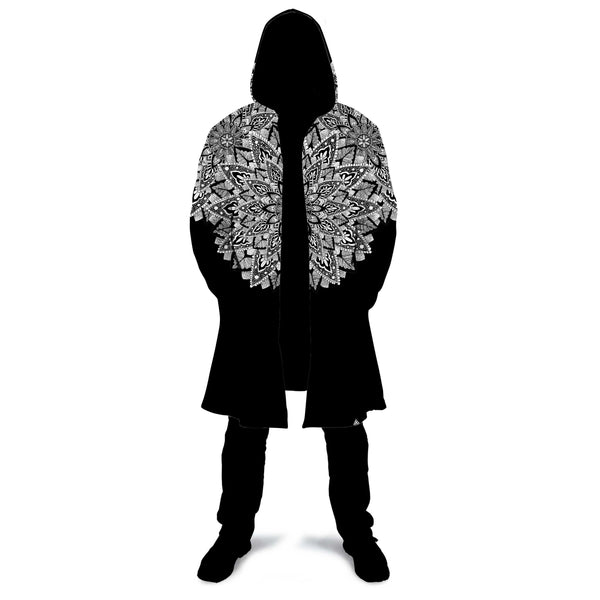 FLORAMANDALA ZIP UP CLOAK