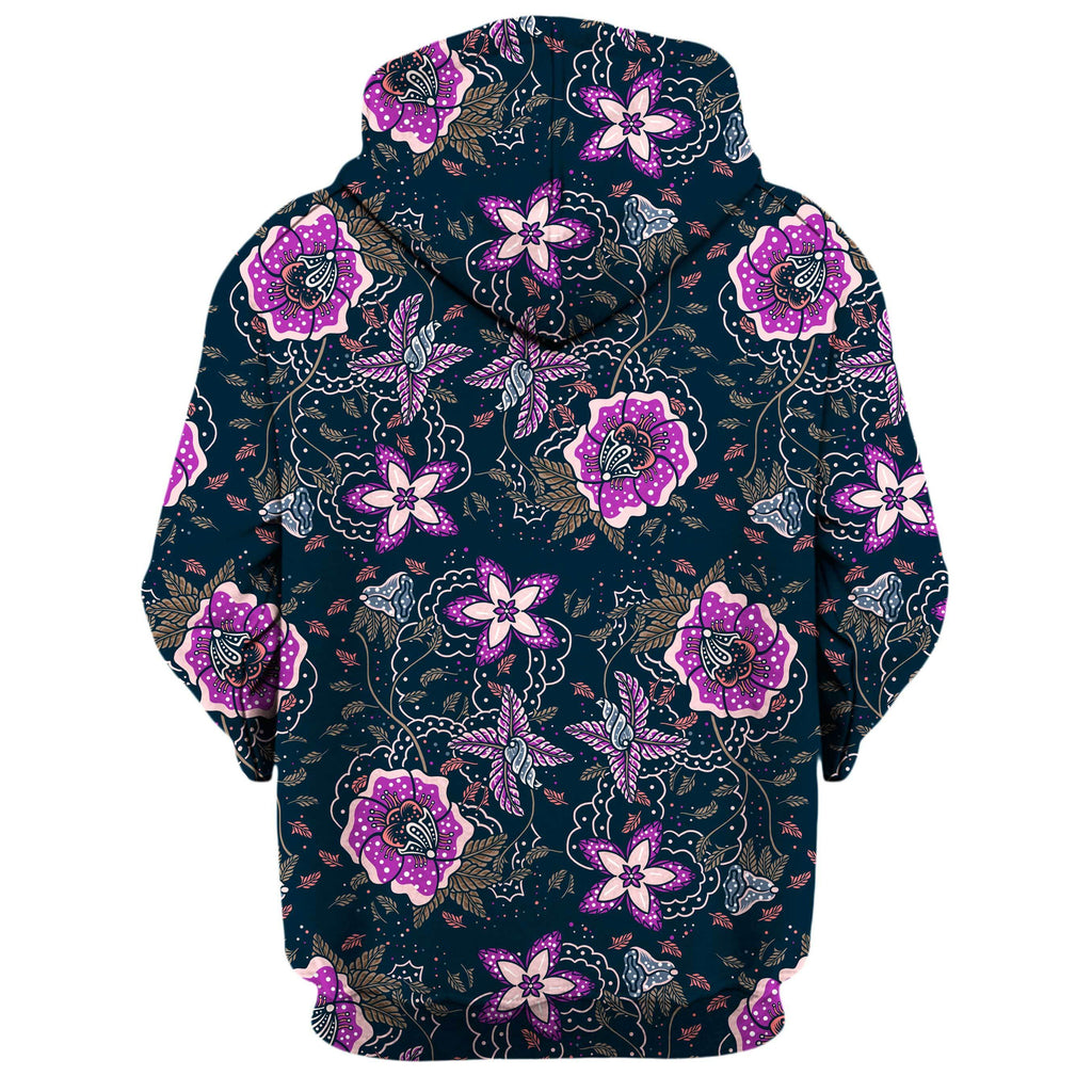 FLORIST ZIP UP HOODIE