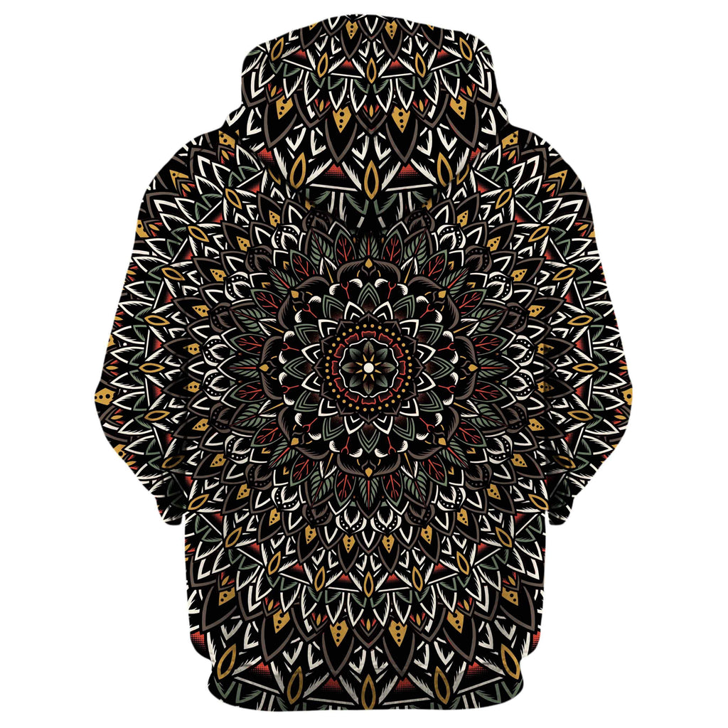 FLOWER MANDALA HOODIE