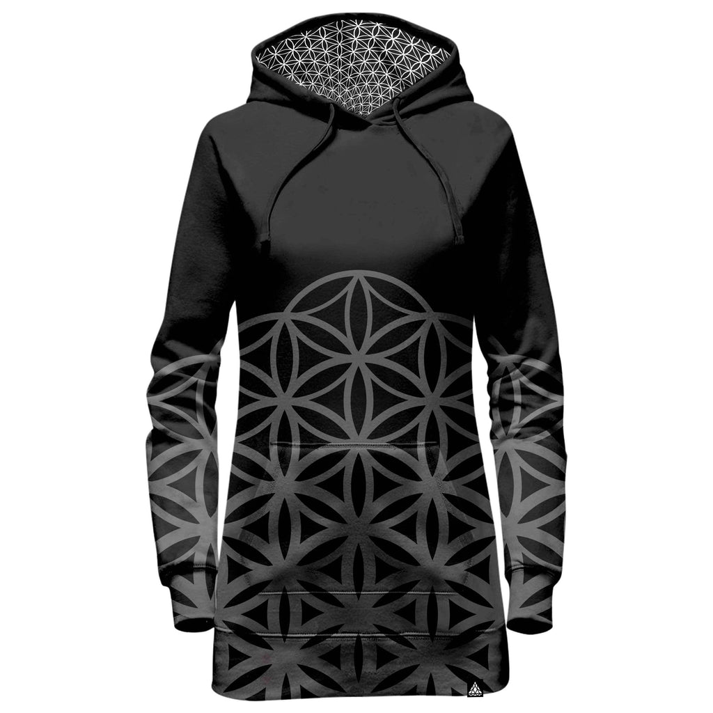 FLOWER OF LIFE HOODIE DRESS