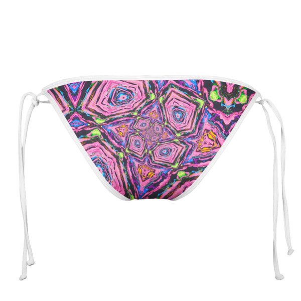 FUHD WHITE STRING BIKINI BOTTOMS