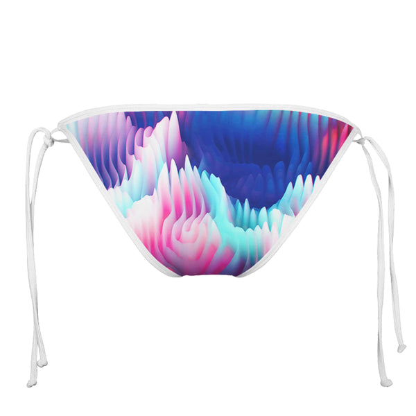 FUTURE BASS WHITE STRING BIKINI BOTTOMS