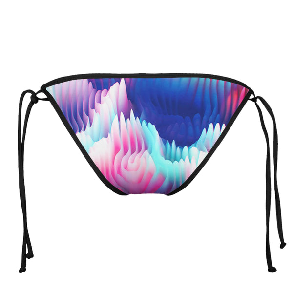 FUTURE BASS BLACK STRING BIKINI BOTTOMS