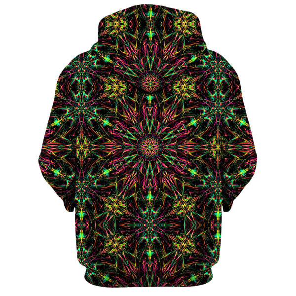 FUTURE MANDALA ZIP UP HOODIE