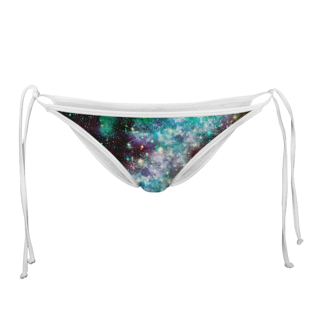 GALAXY WHITE STRING BIKINI BOTTOMS