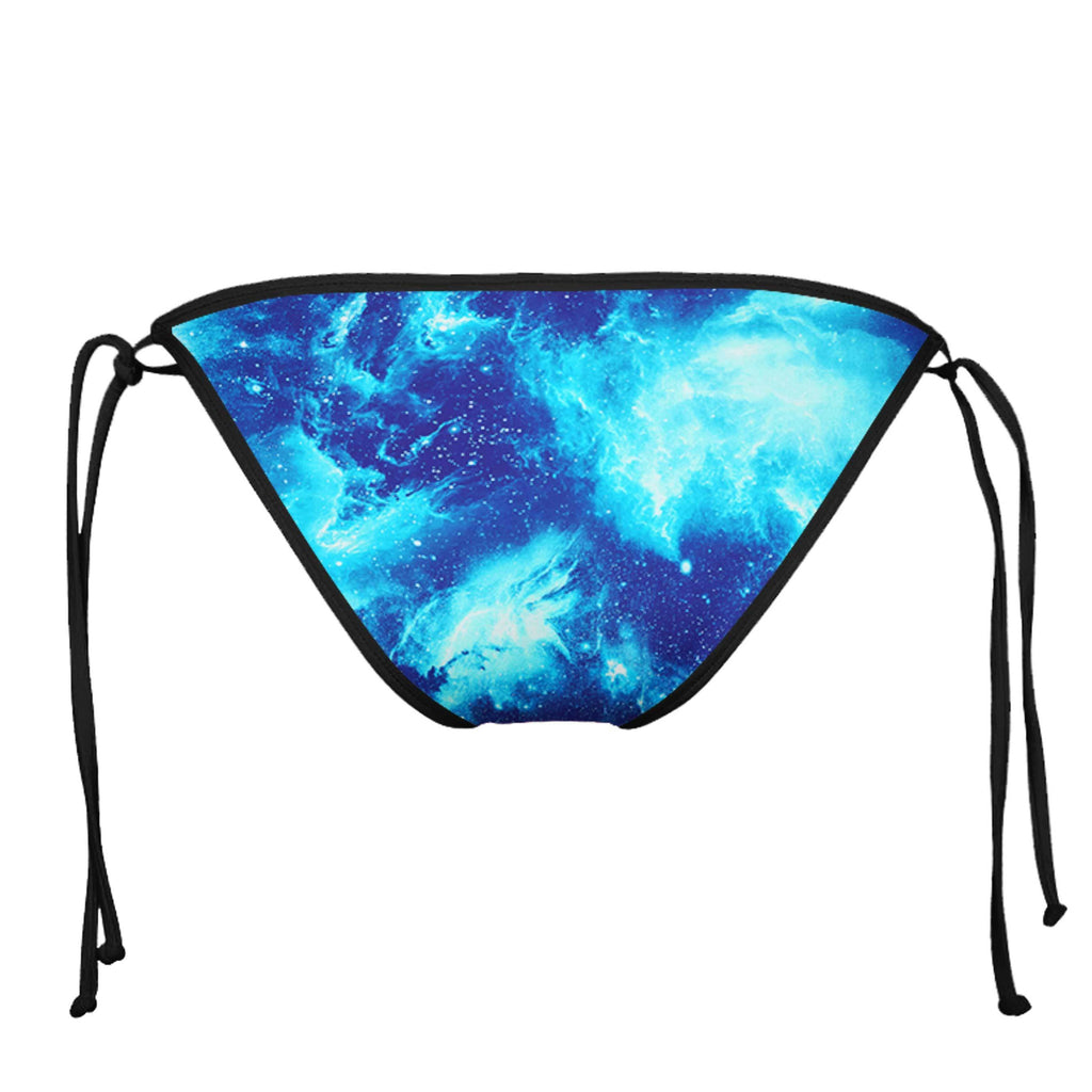 GIVE ME SPACE BLACK STRING BIKINI BOTTOMS