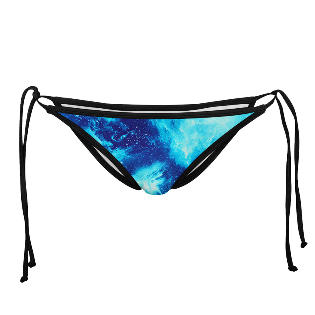 GIVE ME SPACE BLACK STRING BIKINI BOTTOMS