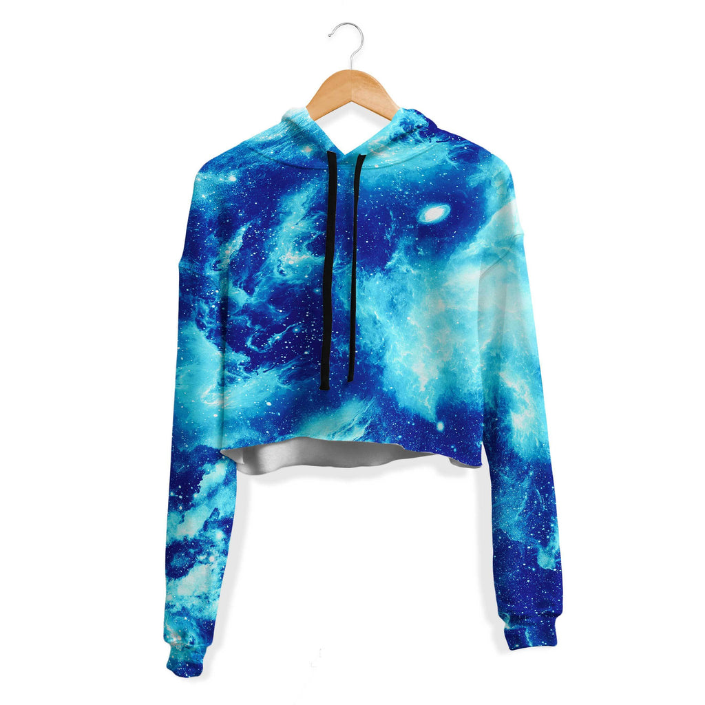 GIVE ME SPACE CROP HOODIE